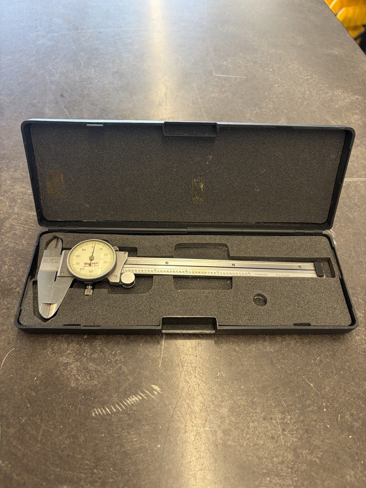 VINTAGE STARRETT #120 DIAL CALIPER 0-6"