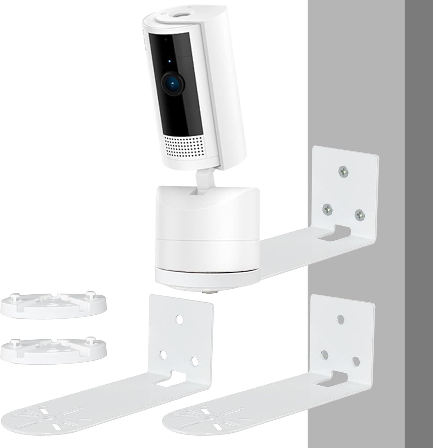 Camera Wall Mount Compatible with Ring Pan-Tilt Indoor Cam(New-Est Model), Meta