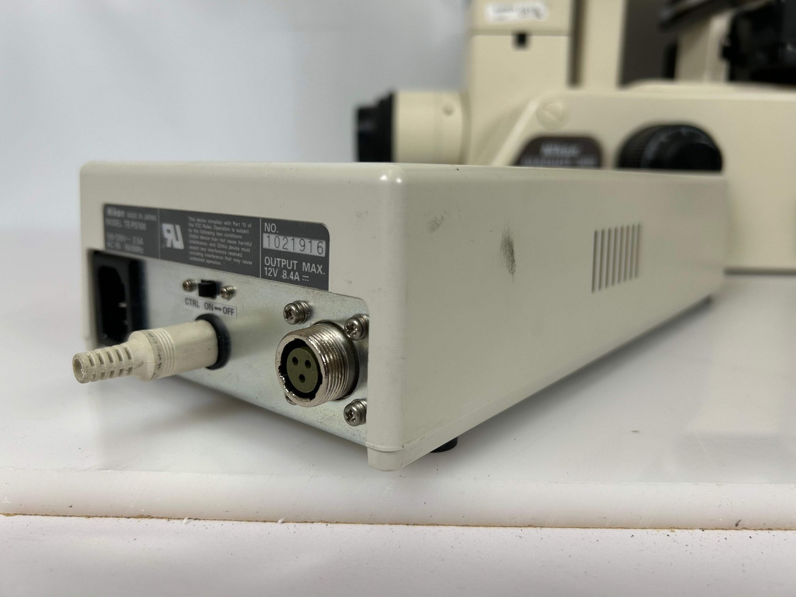 Nikon Diaphot 300 Inverted Phase Contrast Microscope *Untested*