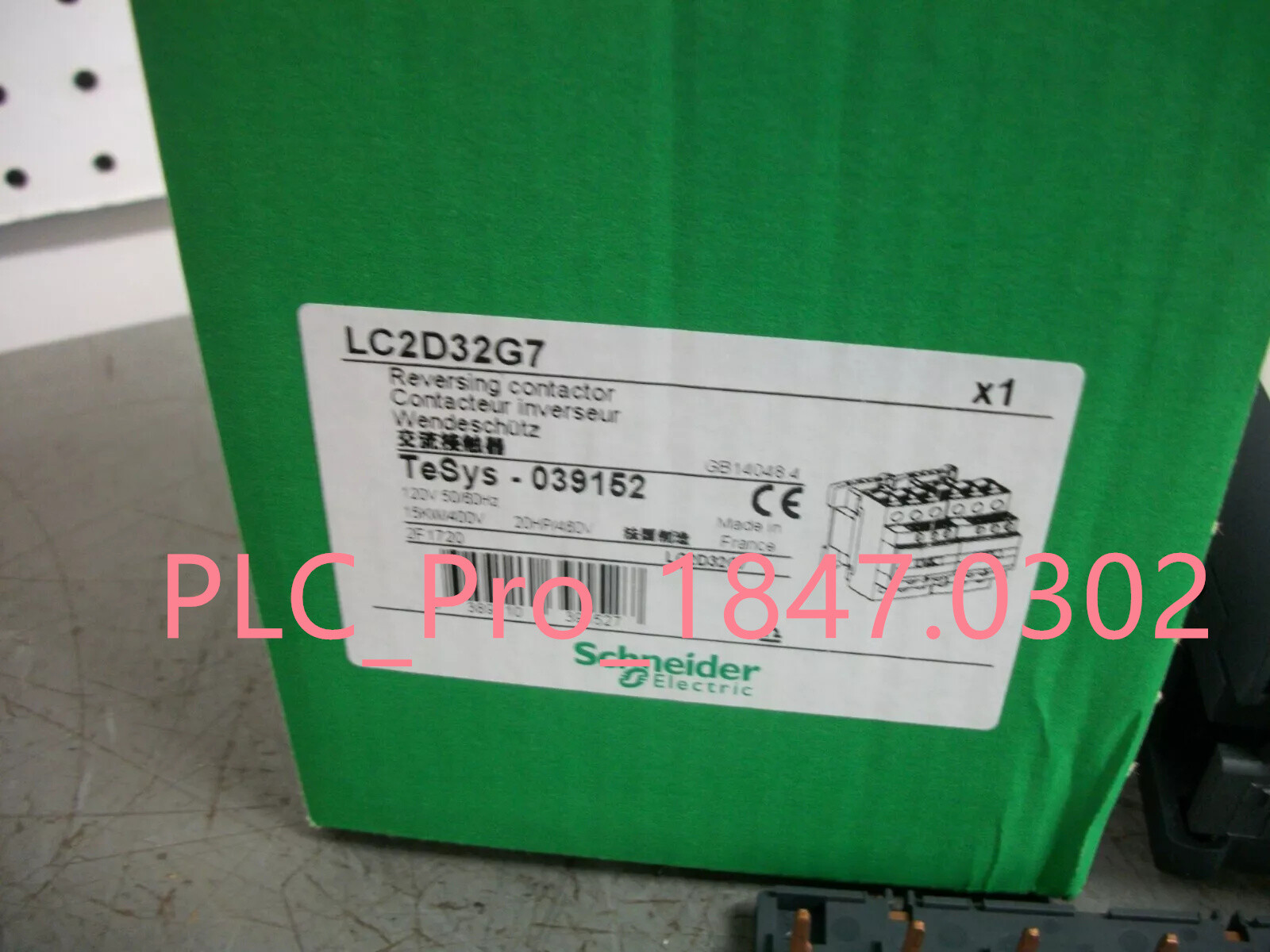 LC2D32G7 1PCS Brand New Schneider LC2D32G7 Reversing Contactor Fast delivery