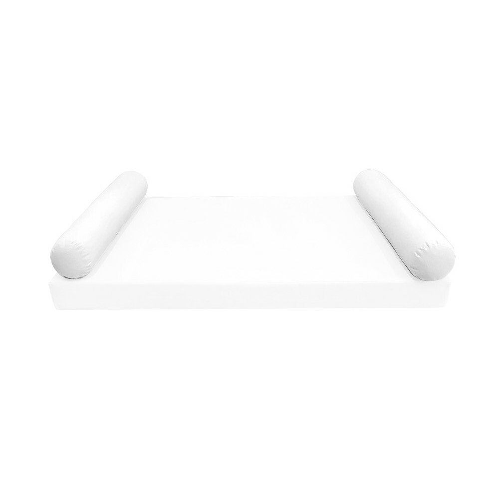 |COVER ONLY| STYLE 5 Twin Bolster Pillow Daybed Porch Swing Knife Edge AD106