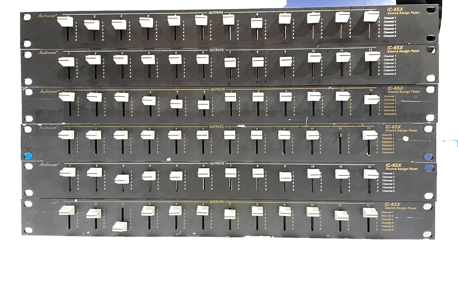 Audiocom IC-6SX Source Assign Panel #2454 (One)THS