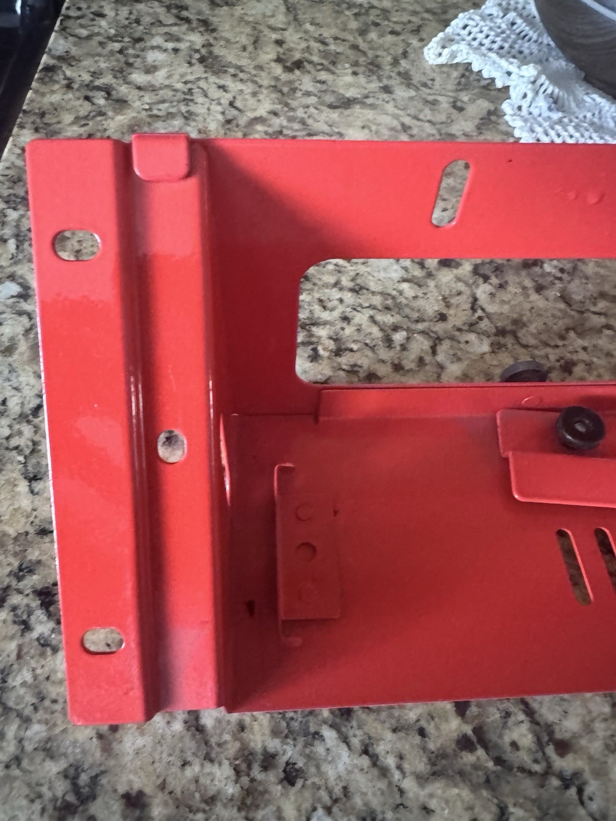 Nintendo Switch Kiosk Parts Red Console Dock Bracket
