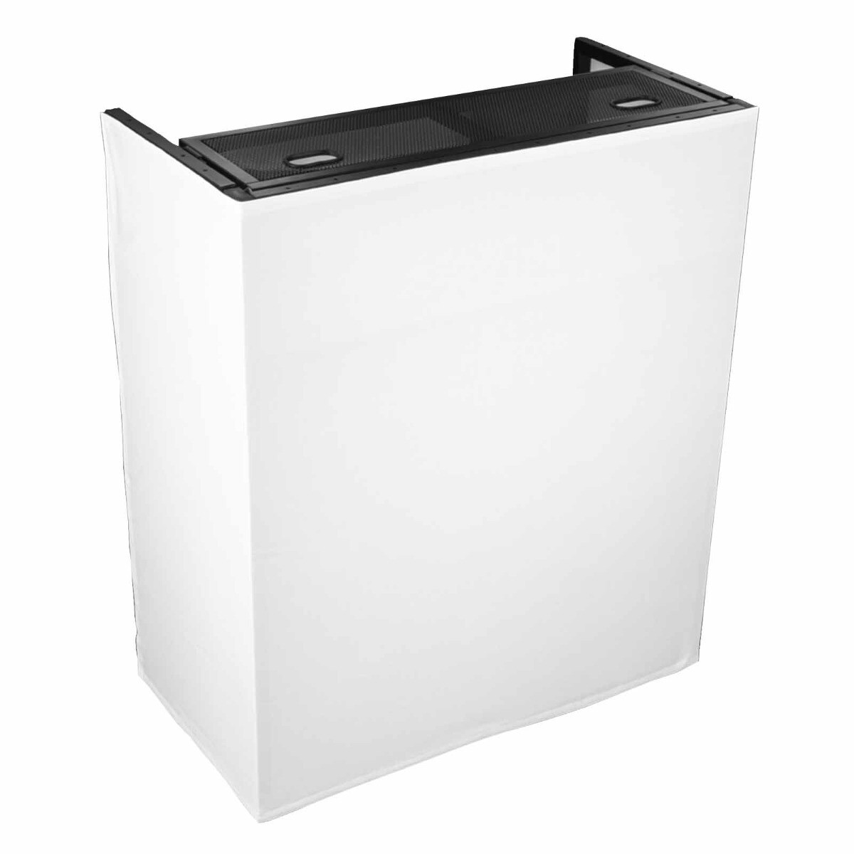 Odyssey DJBOOTHC1 "CONTROL" DJ Booth Facade Frontboard Black Frame White Scri...
