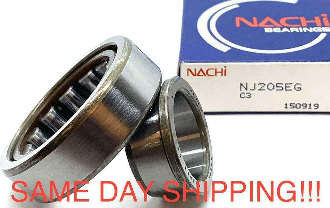 NACHI JAPAN NJ205EG/NJ205 EG Cylindrical Roller Bearing 25x52x15 mm