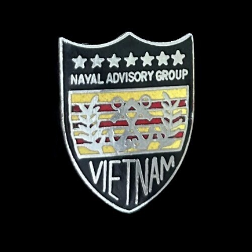 Vintage Naval Advisory Group Vietnam 1” Pin Navy USN