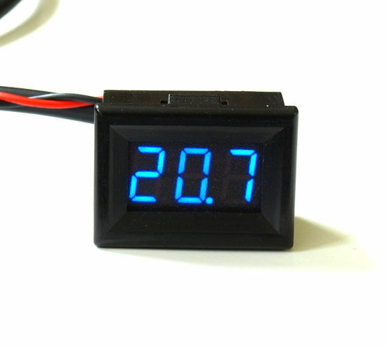 Mini LED termometer termometr thermomètre termometro digital -30 +110°C 12V car