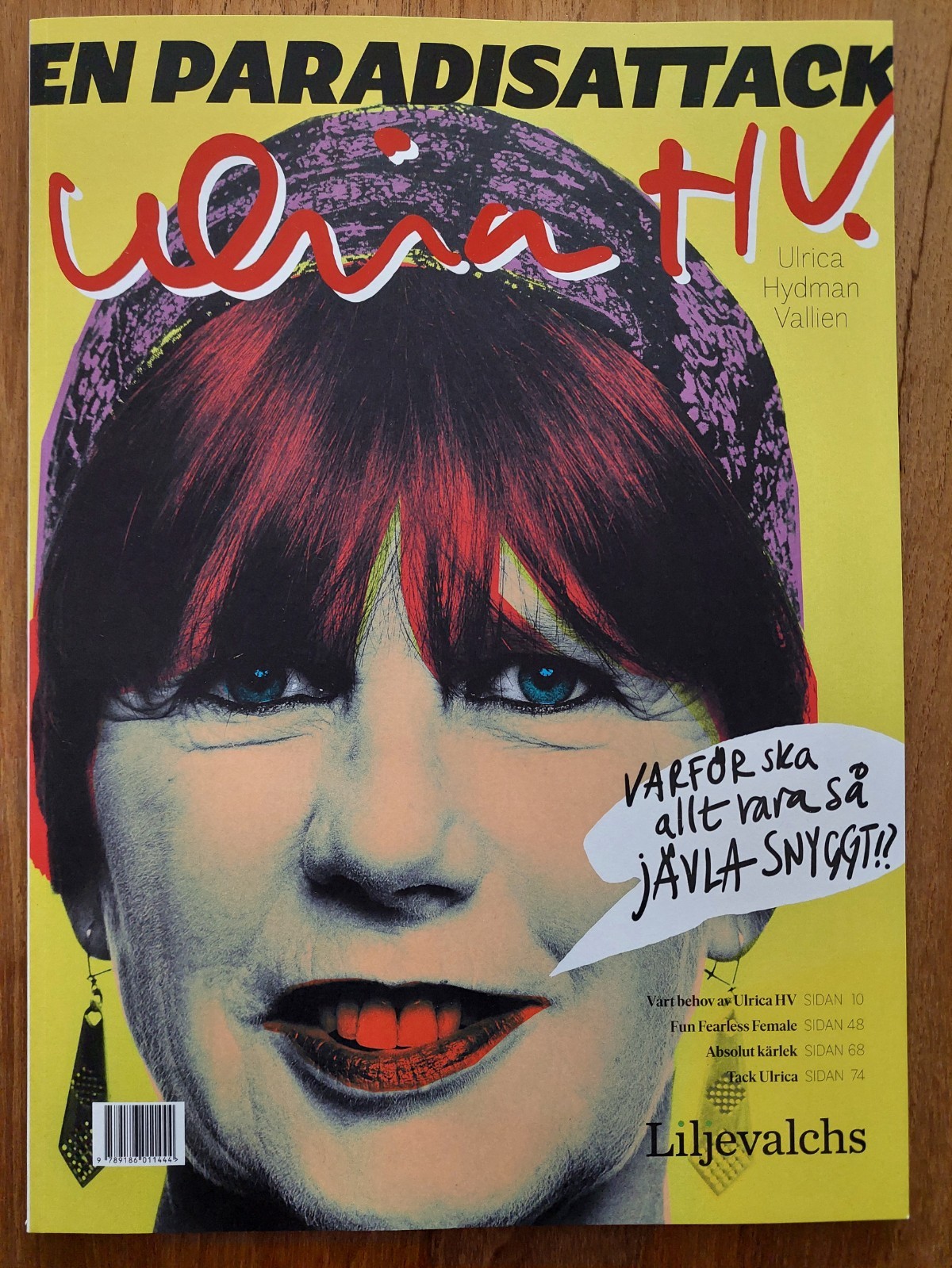 Ulrica Hydman Vallien, Catalogue "En paradisattack", 2020