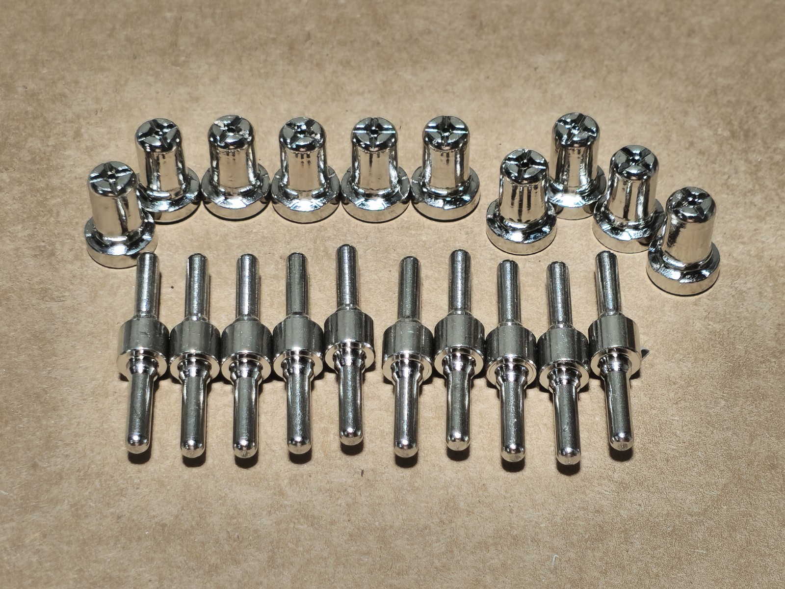 PLC55X CUT55 Replacement Plasma Tips Nozzles Electrodes Parts 55A Plasmargon