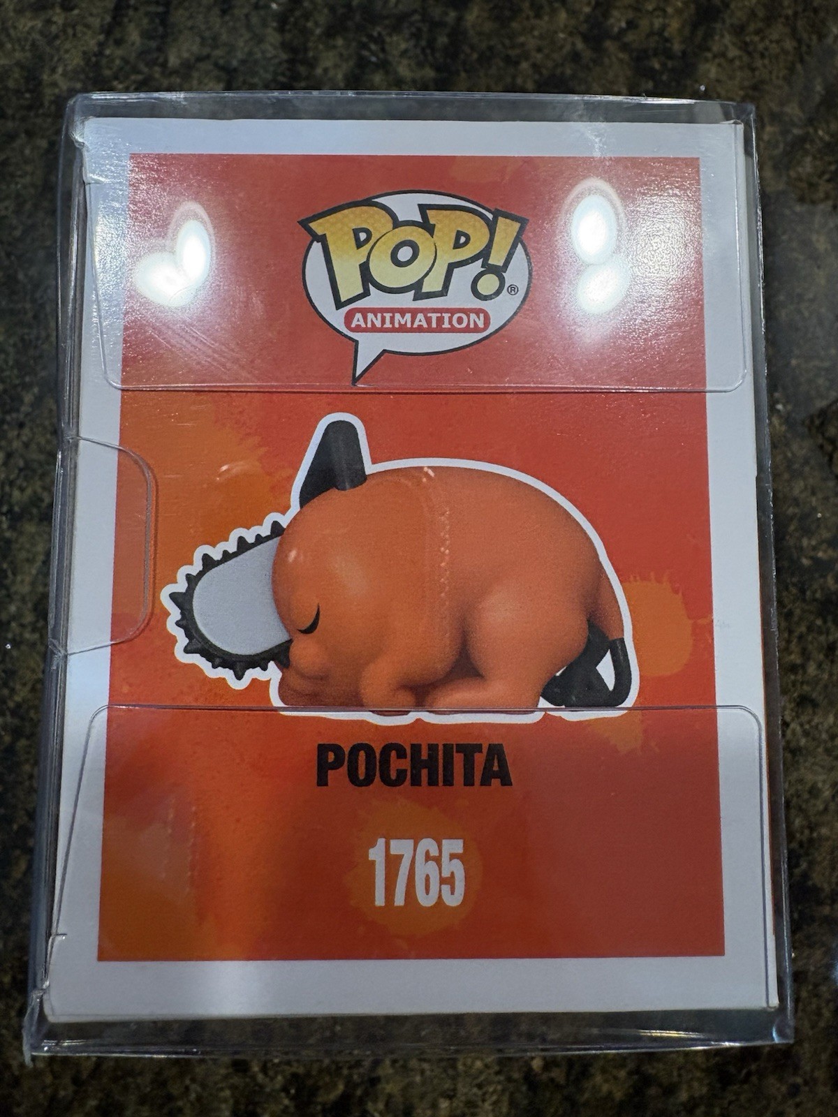 Funko Pop Animation #1765 Pochita Sleeping Chainsaw Man Exclusive w/Protector