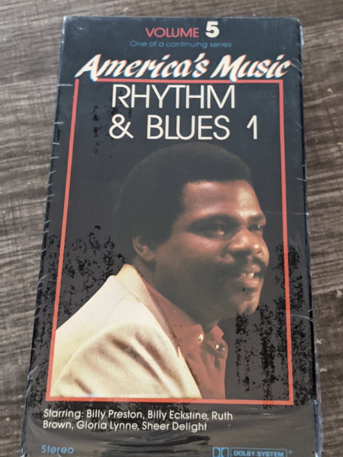 AMERICA'S MUSIC VOLUME 5 RHYTHM & BLUES VHS NEW SEALED NR FREE US SHIP