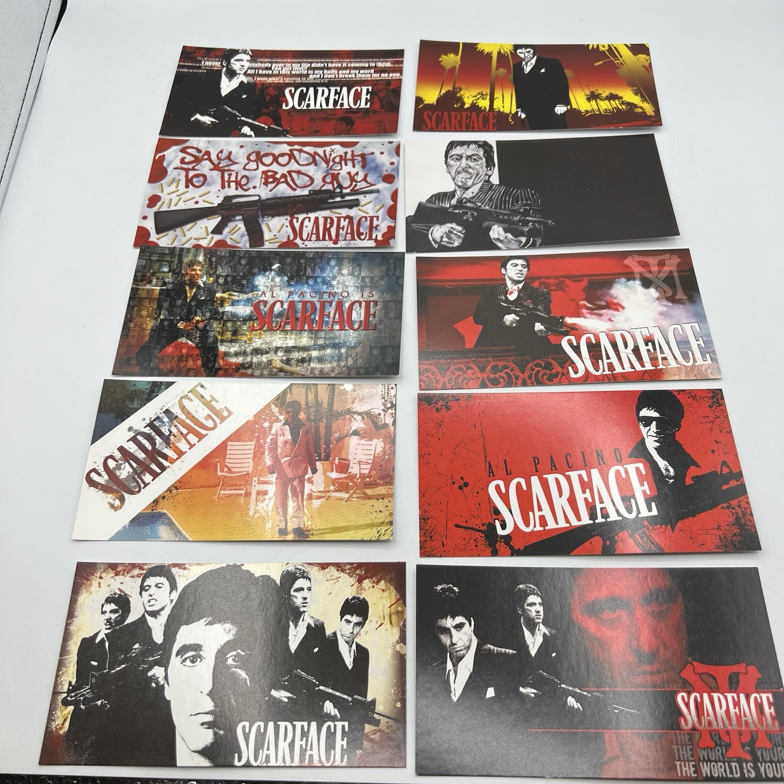 Scarface Special Edition Insert Card Set 10 Tony Montana Movie Cards
