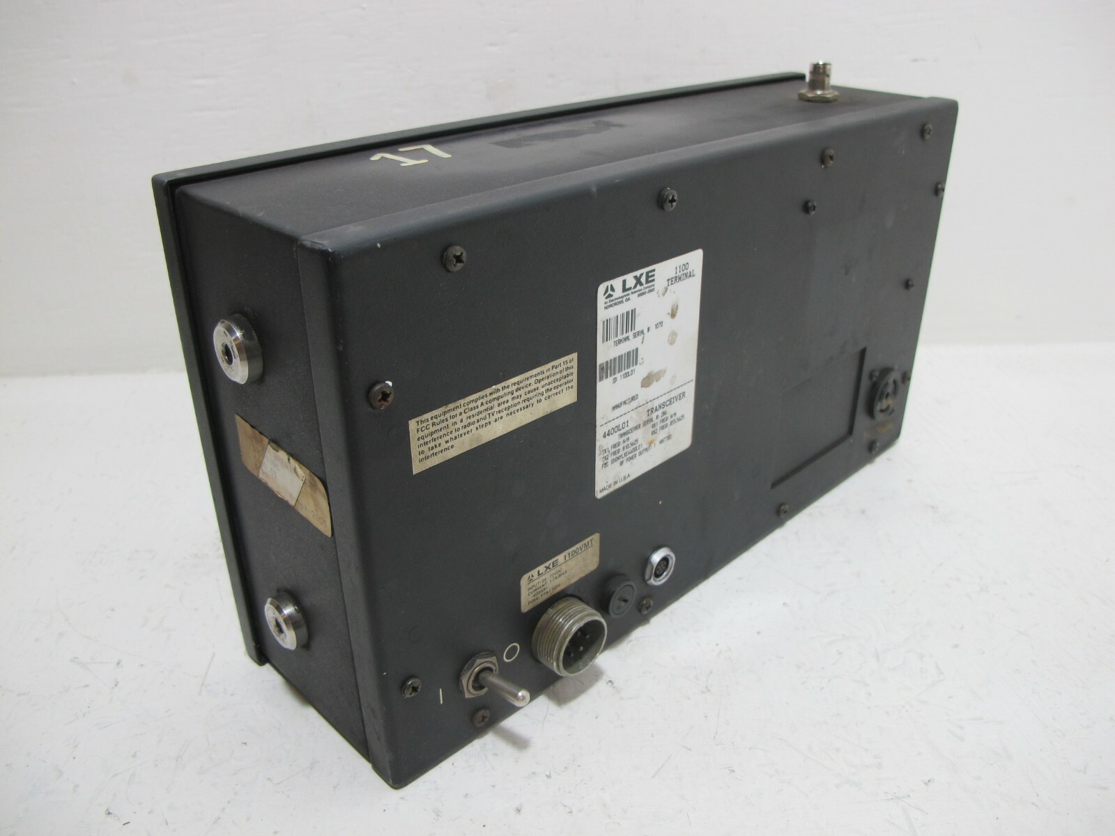 LXE 1100VMT 1100 Terminal 4400L01 Transceiver Screen Controller Interface Keypad