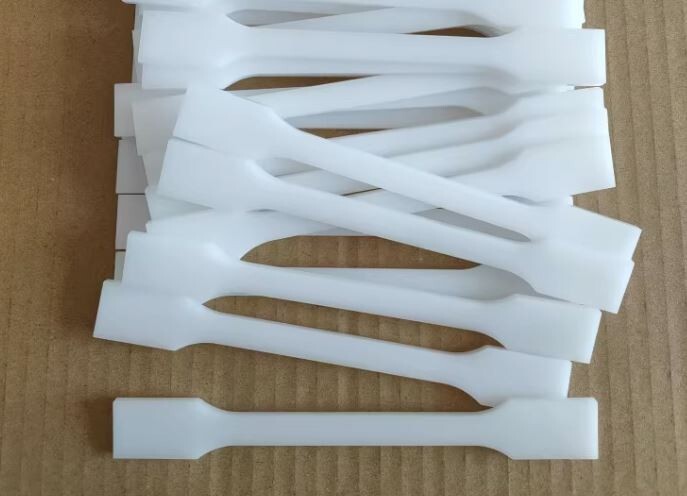 10 Pcs PP Flat tensile test specimen set