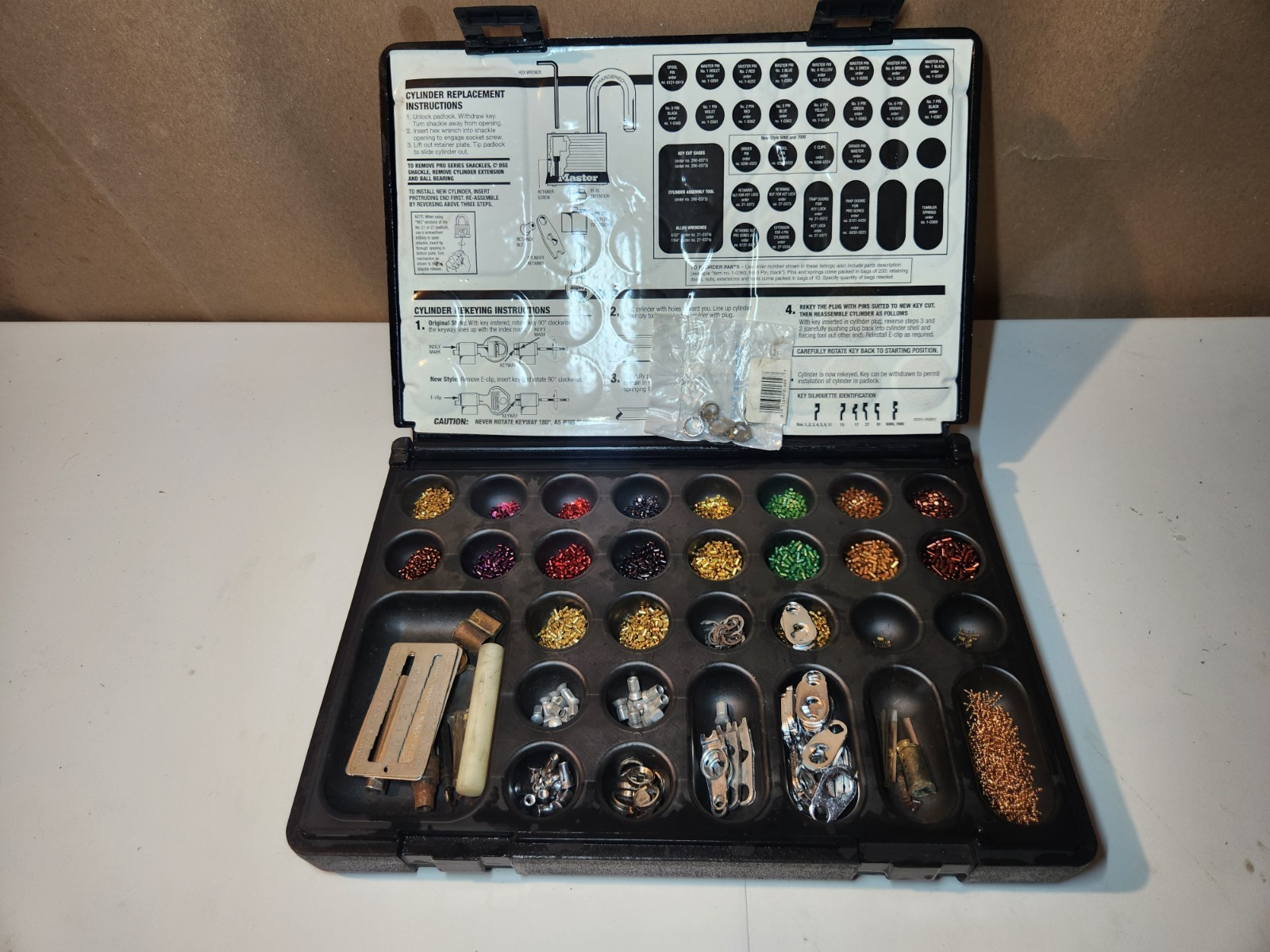 Master Lock 291 Padlock Rekey Kit