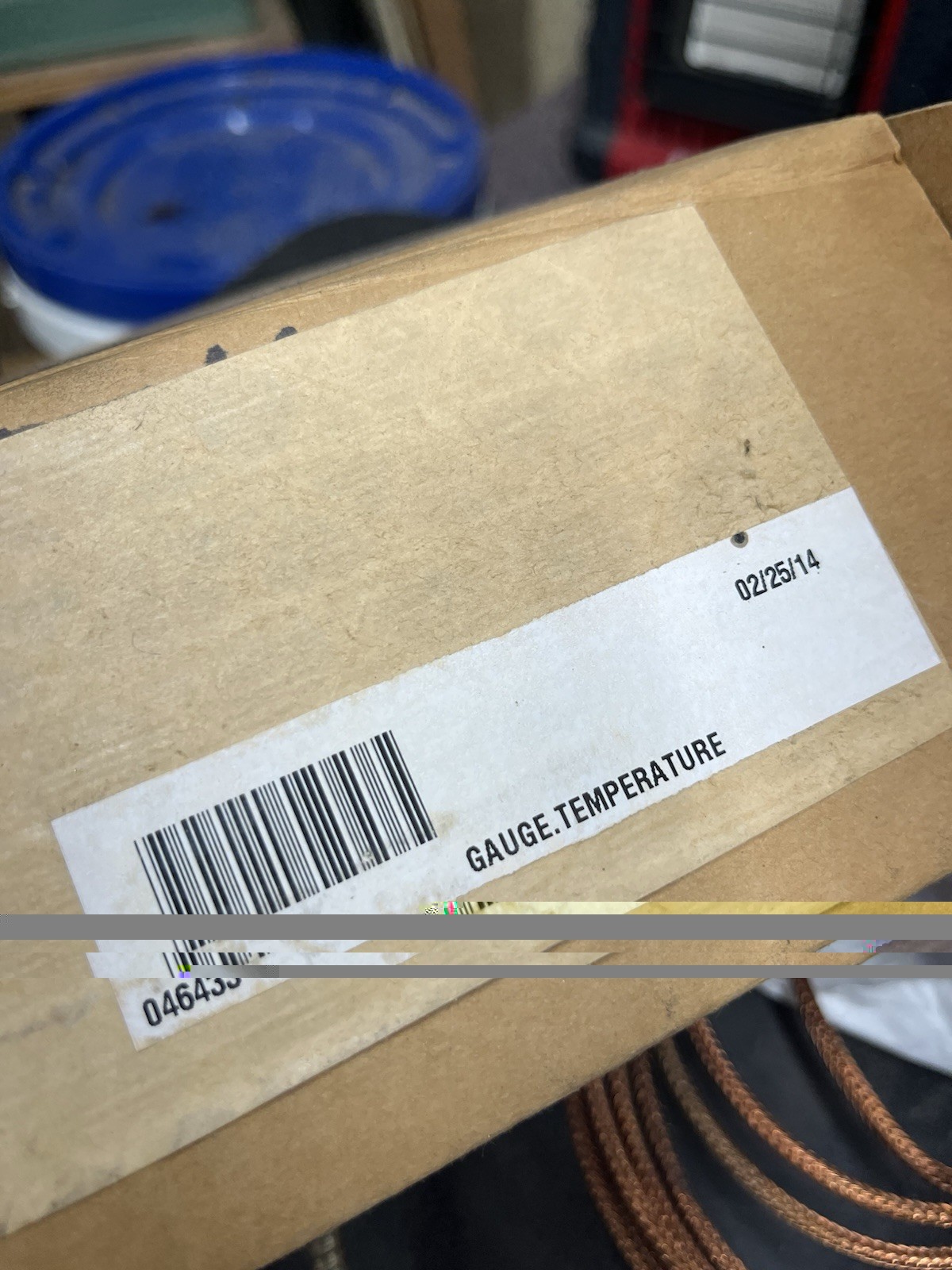 Marshalltown Temperature Gauge 73424-1 NOS