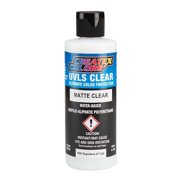 Createx Airbrush Paint Colors 4052-04 Matte Aliphatic Polyurethane Clear 4 oz.