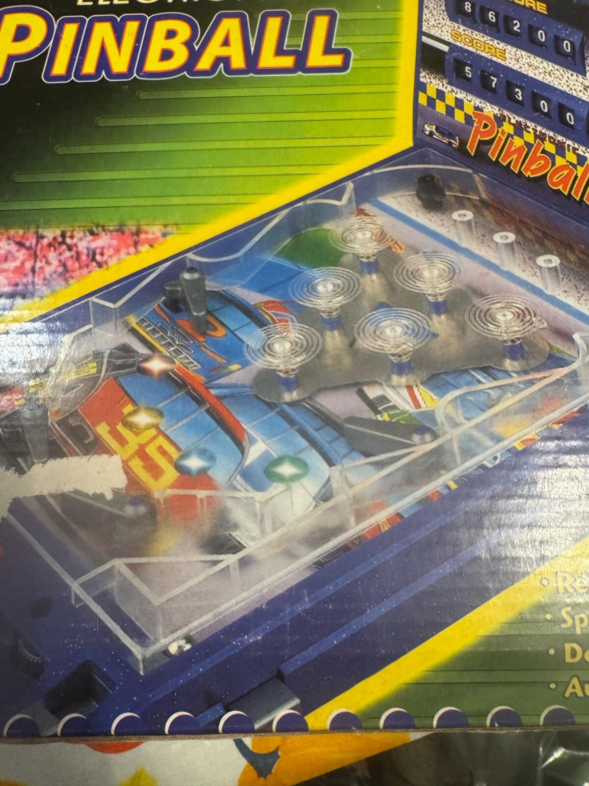Racing Pro Pinball Machine – Vintage, New in Box