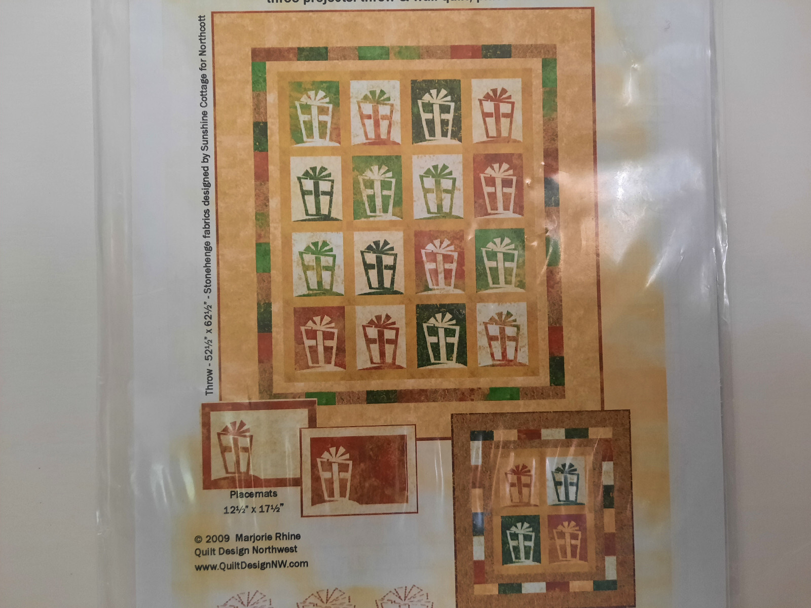 Suprise Package Quilt Pattern (Quilt Design NW) #QDN213