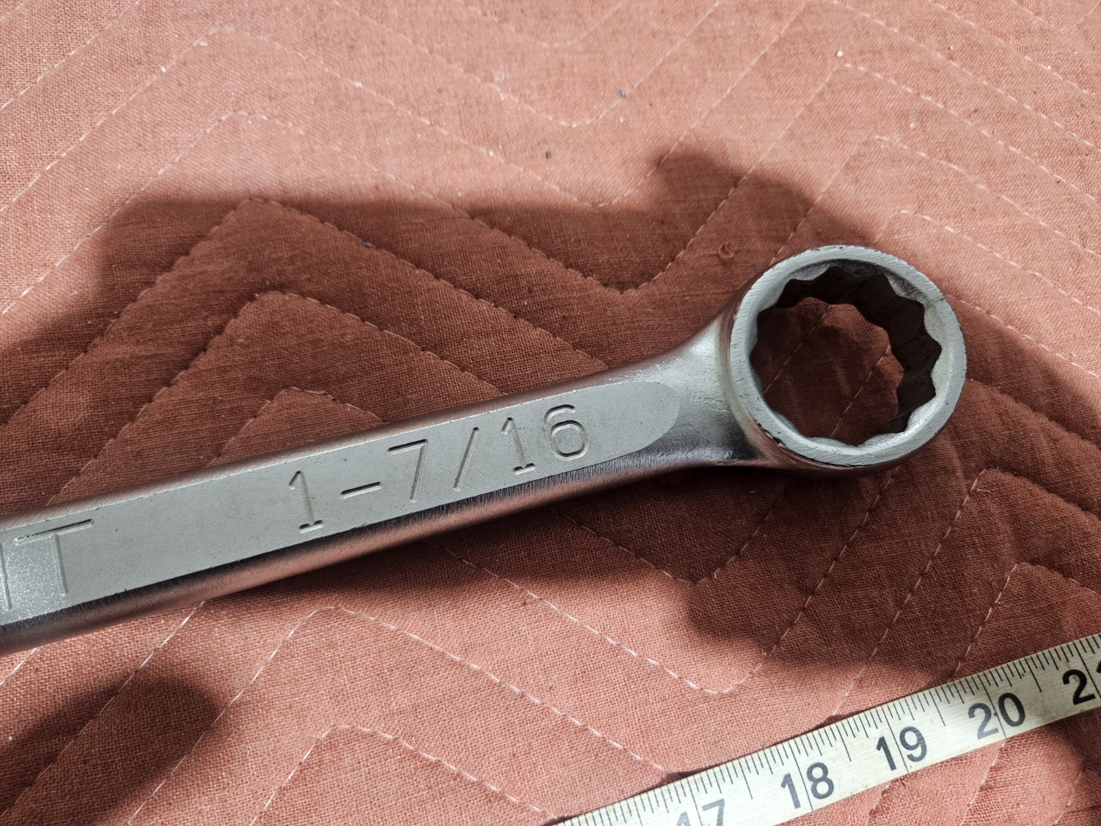 Wright Tool 1146 Combination Wrench WRIGHTGRIP 2.0 12 Point Satin 1-7/16"