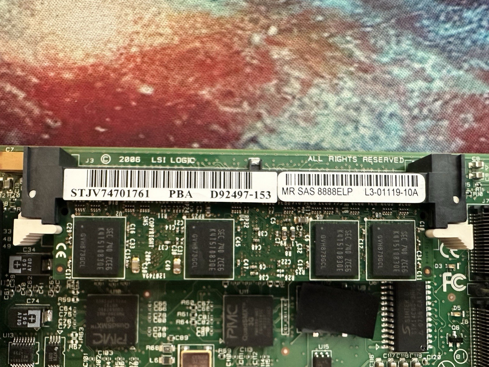 LSI LOGIC L3-01119-10A LSI MegaRAID 8888ELP PCI-E RAID Controller