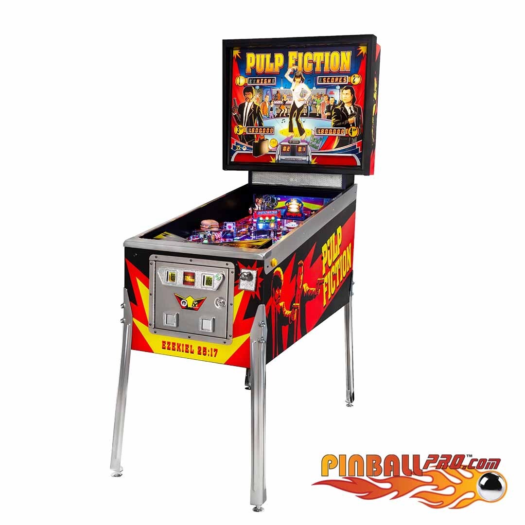 NIB Pulp Fiction Special Edition Pinball Machine Chicago Gaming Company