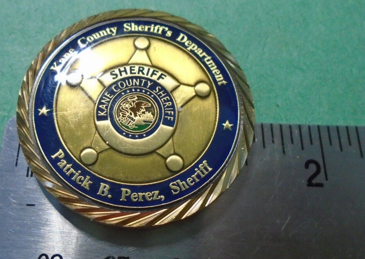 Kane County Sheriff's Departments Adult Justice Center Challenge Coin VGC