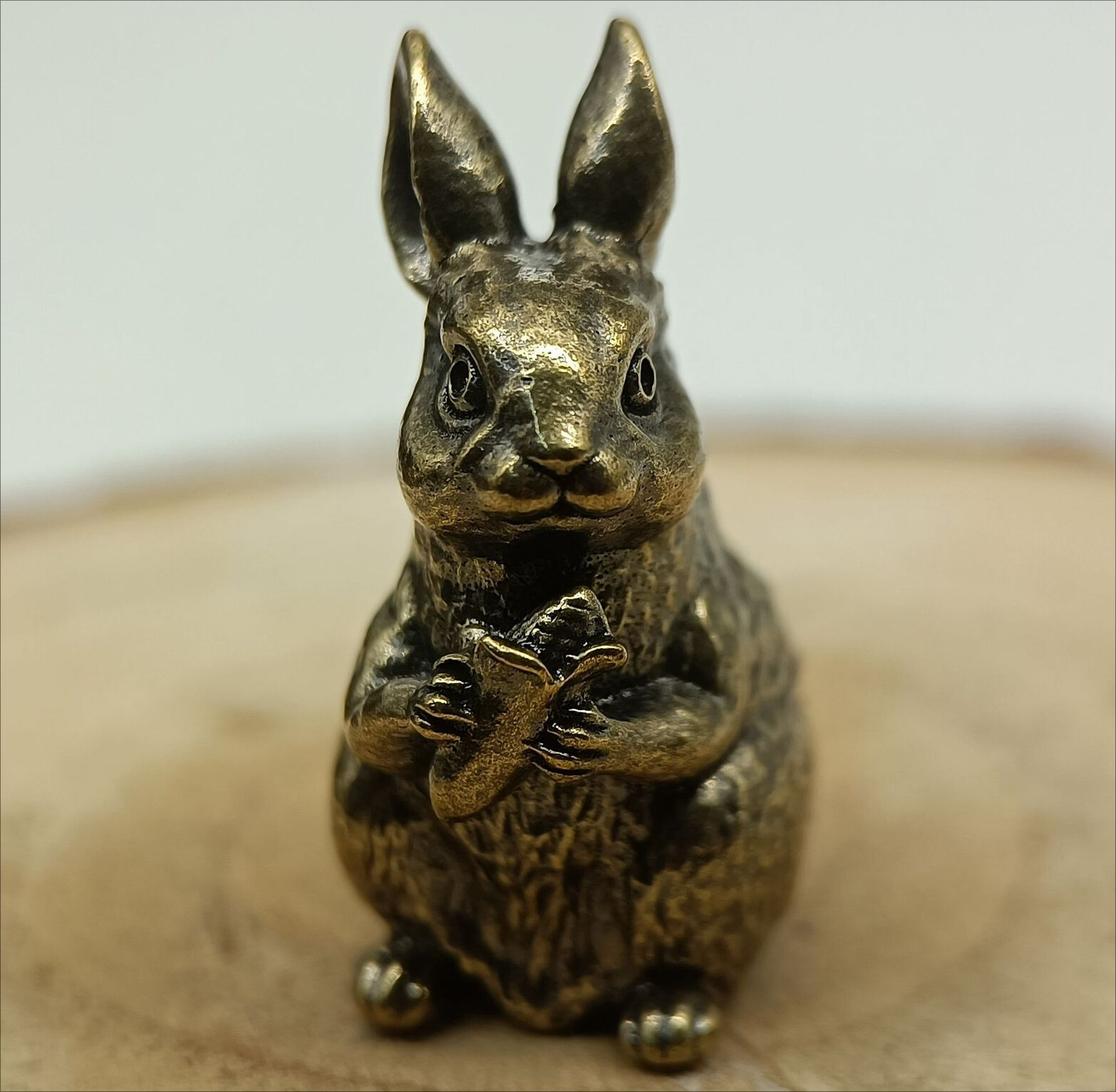Rabbit Bead Lanyard Brass Trinket Bead Snap Hook Paracord EDC DIY