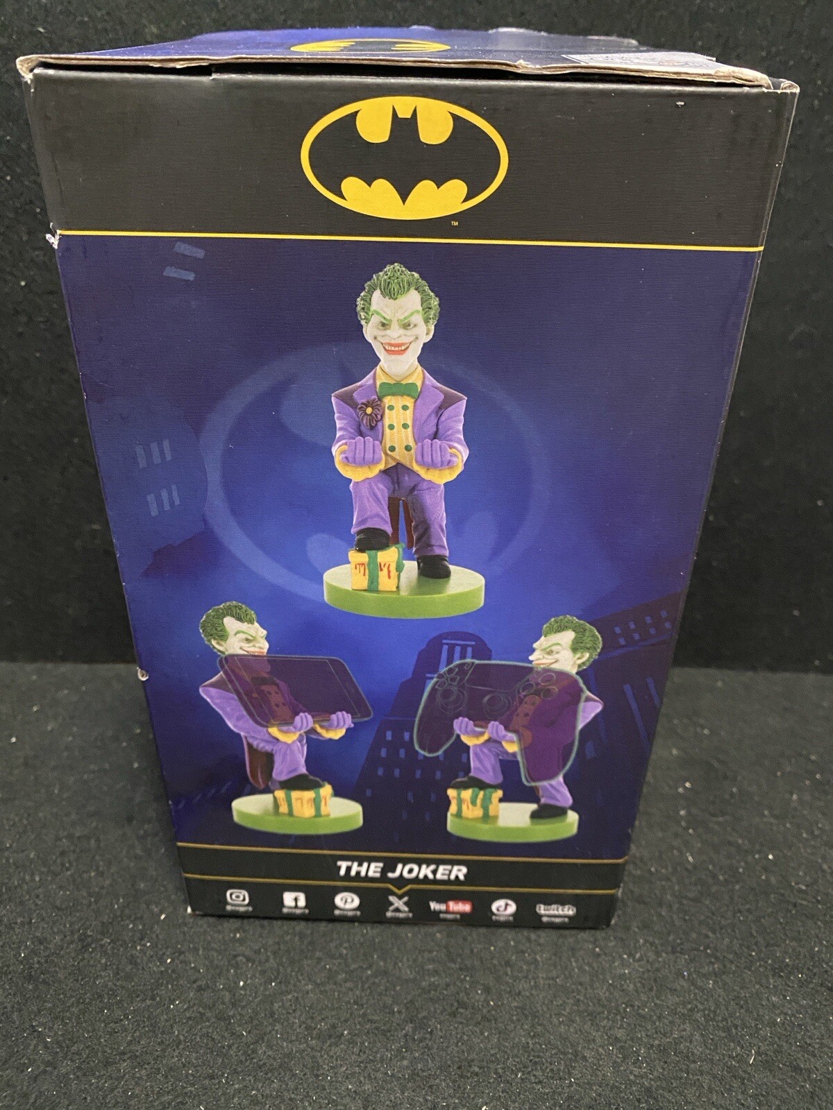 The Joker - DC - Phone / The Original Controller Holder Cable Guy NEW in BOX .