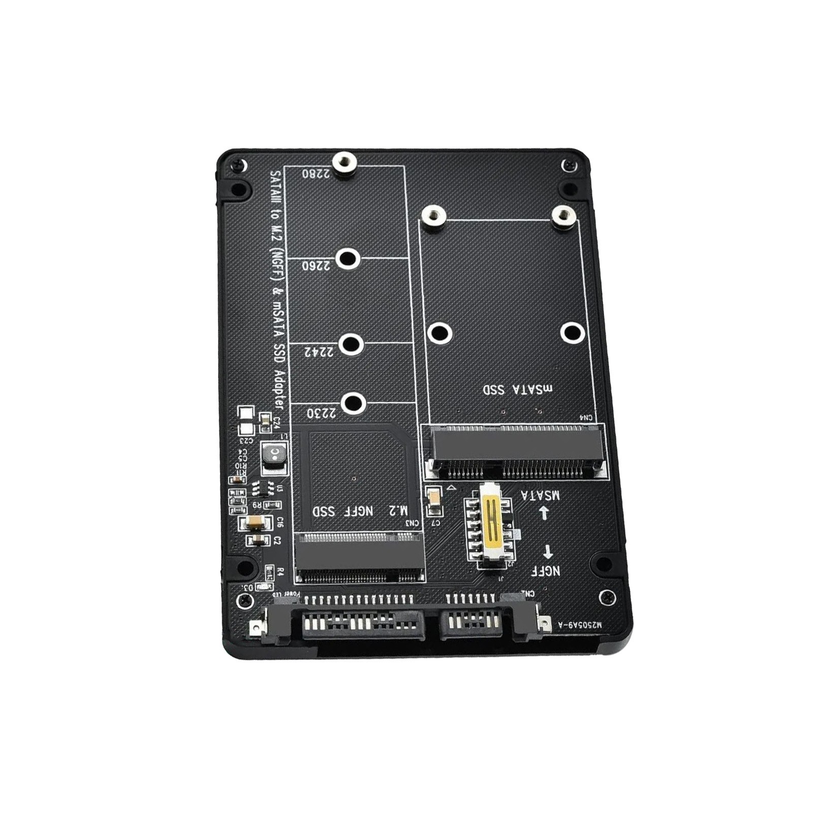 1PCS 10 * 7 * 0.7 cm Adapter Card compatible with PCI Express M.2 protocol