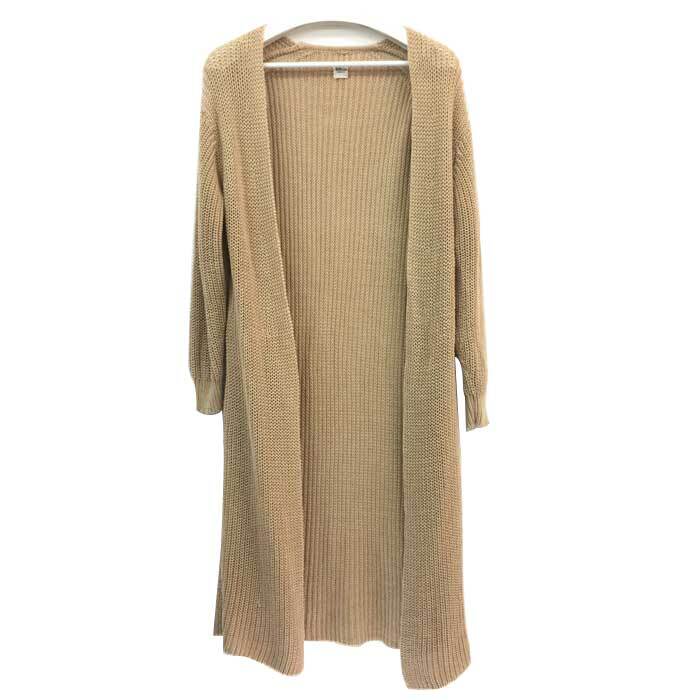 Ron Herman Long Knit Cardigan XS Beige Used
