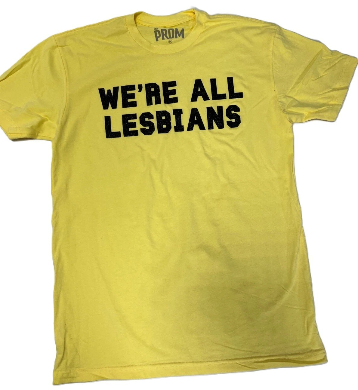 THE PROM The Musical BROADWAY Unisex WE'RE ALL LESBIANS TEE T-SHIRT NEW OFFICIAL