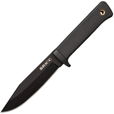 COLD STEEL SRK COMPACT / 9.5" OVERALL / 5" BLADE / SK-5 W/ BLACK TUFF-EX FINISH