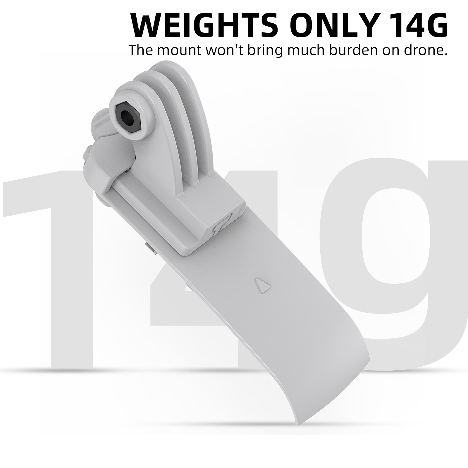 Action Camera Connector Fixed Base Adapter Mount For DJI Air 3 Drone Accessories