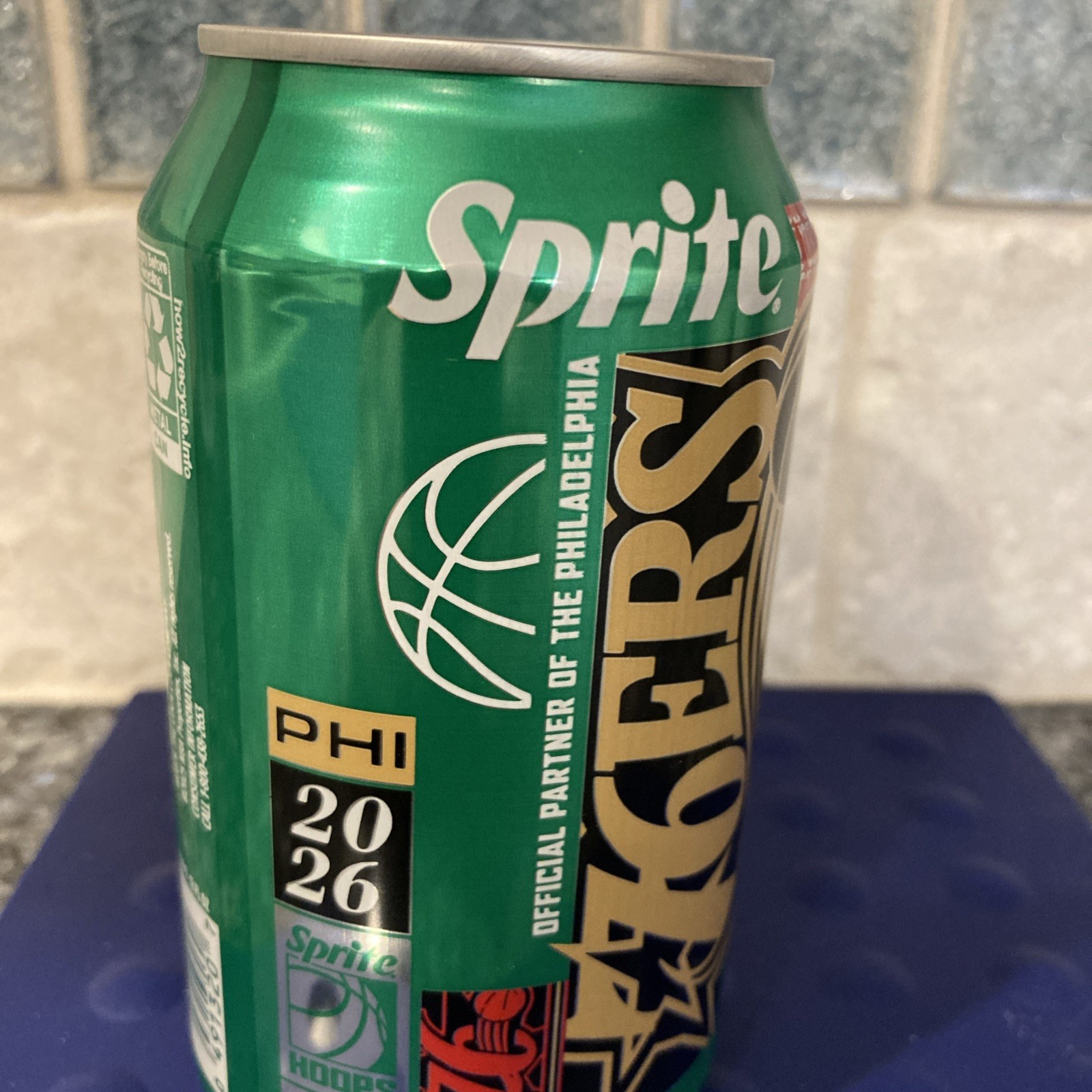 Sprite Philadelphia 76ers 2026 Commemorative Soda Can