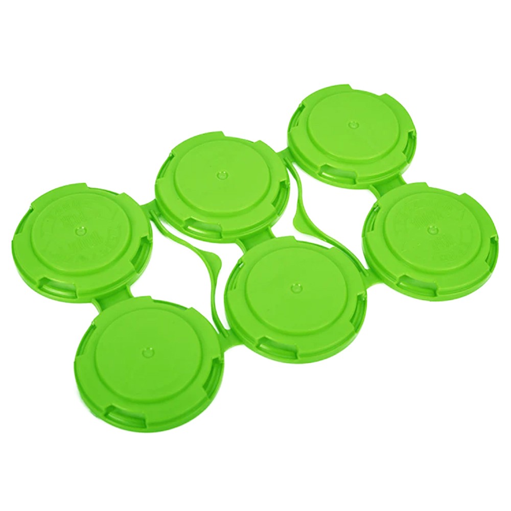 Home Brew Ohio 6 Pack Beer CAN Holder Tropical Lime Standard Six-Pak Can