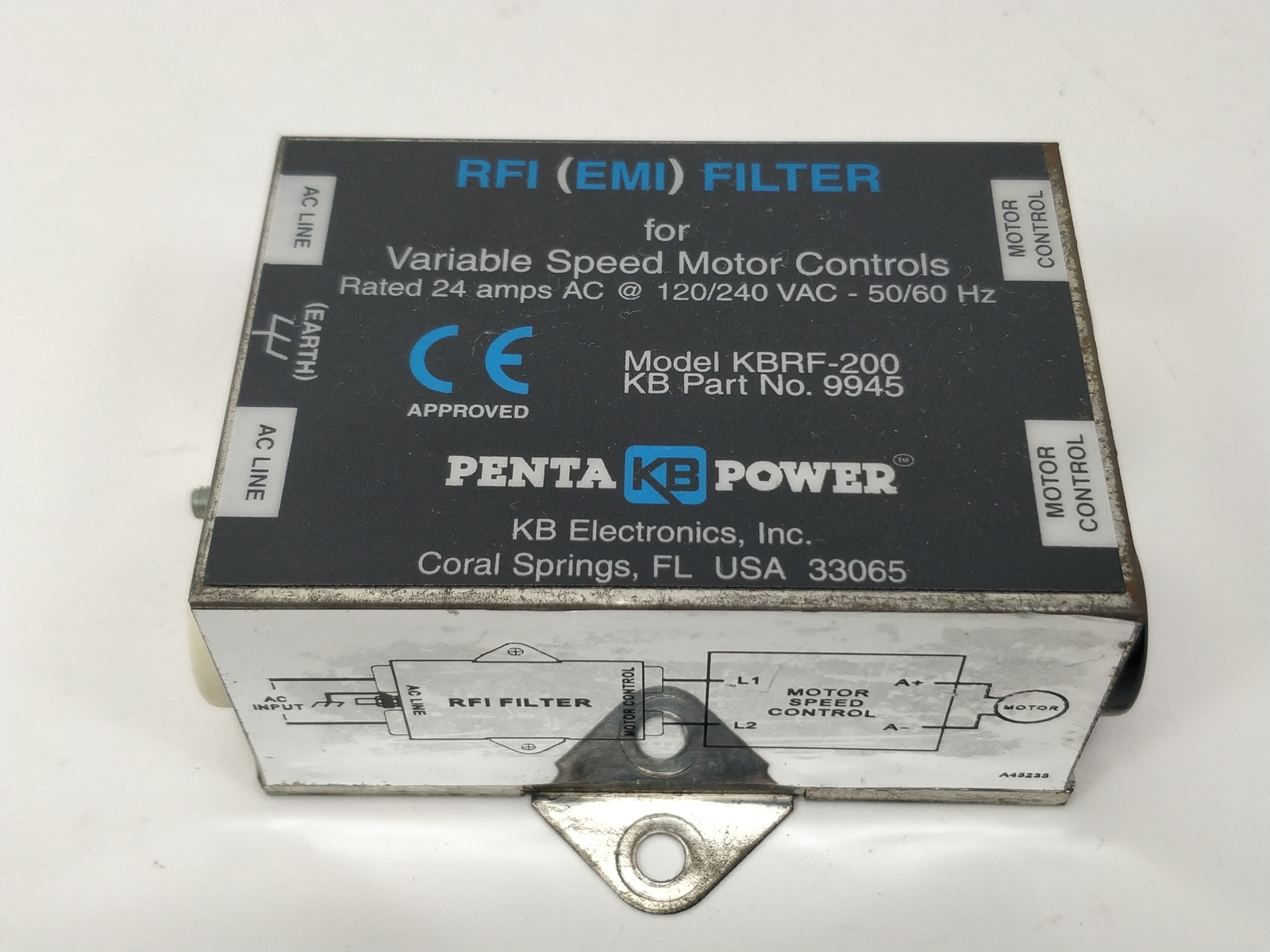 Kb Electronics 9945 Kbrf-200 Filter