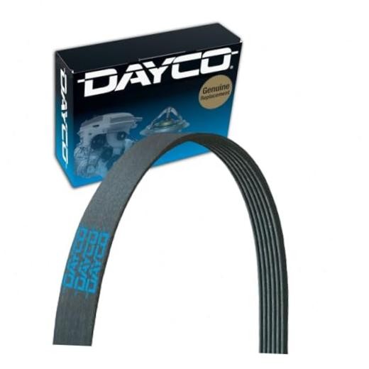 Dayco 5060908 Poly Rib Serpentine Belt, Black
