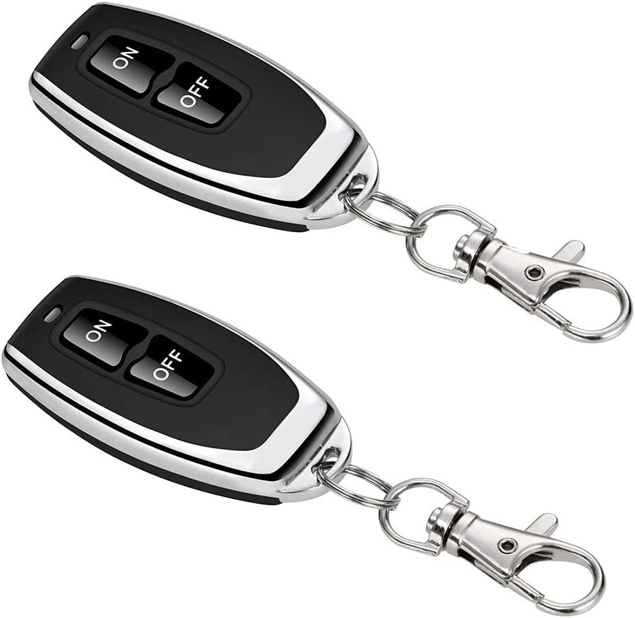 Wireless Remote Switch with 328 Ft Long Range,Dc 12V/24V/48V/72V Current Rating