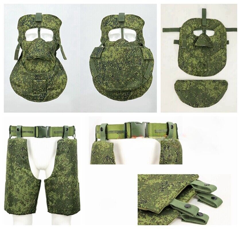 Russian 6b49 Replica Protection Kit Face Shield Mask Fit for 6B45 Tactical Vest