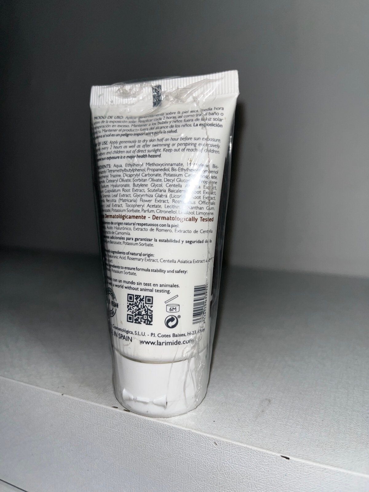 Larimide eclipse 50 plus sunscreen, 50ml sealed