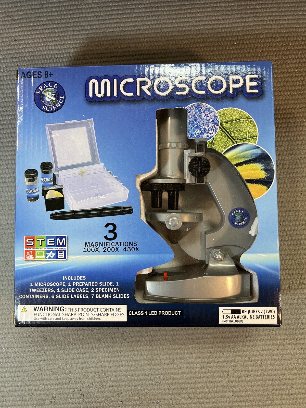 Microscope Kit STEM Kids Learning - NEW NIB