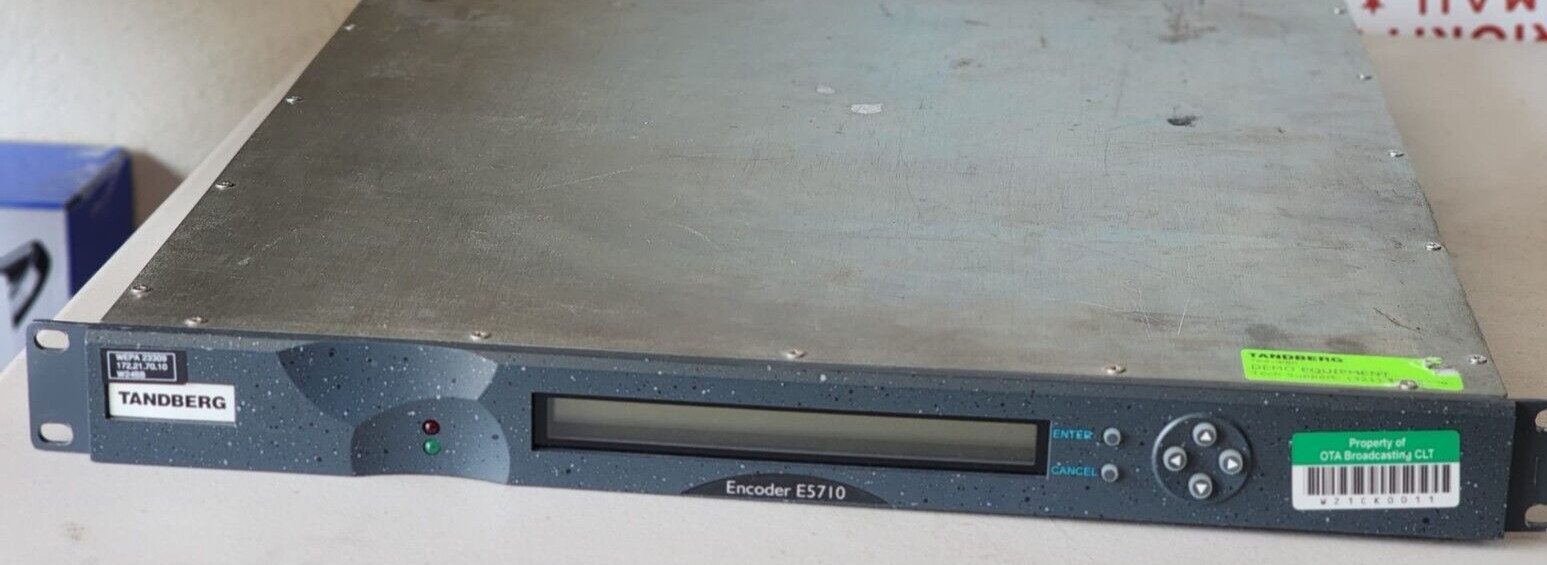 Tandberg Standard Definition Encoder Model E5710