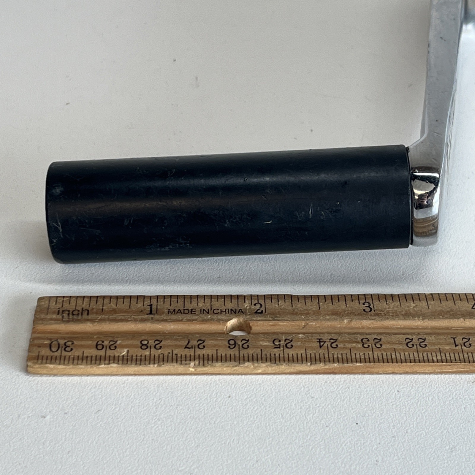 Chrome-Bronze Winch(?) Handle 7"L
