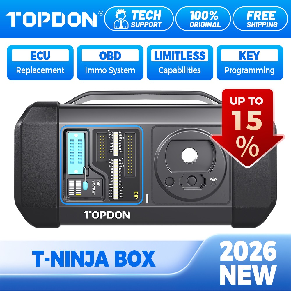 TOPDON T-Ninja Box Key Programmer IMMO Tool for Phoenix Diagnostic Scanner Tool