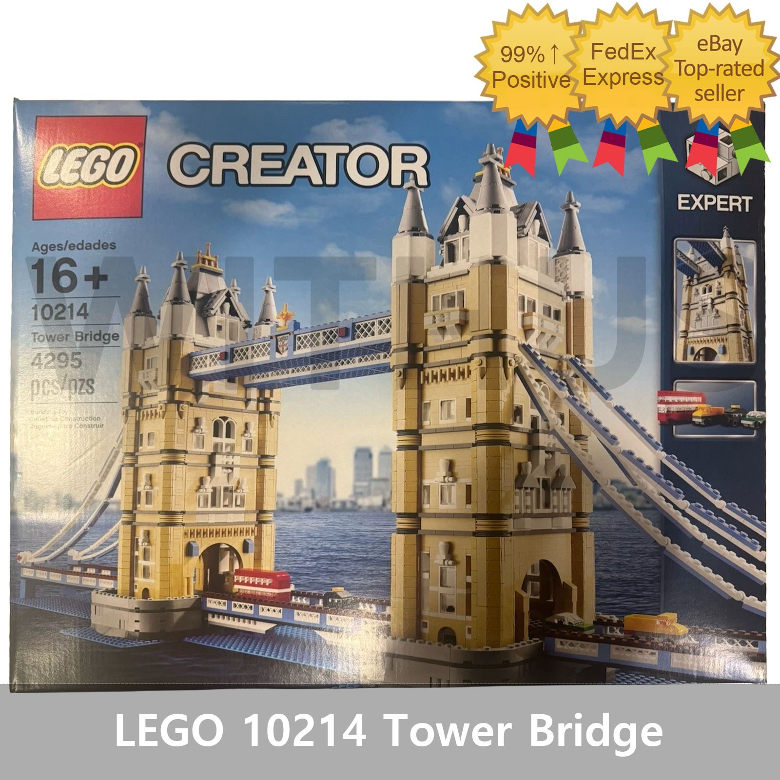 LEGO 10214 Tower Bridge 4295pcs/ Brand New Sealed Package/ On Stock=