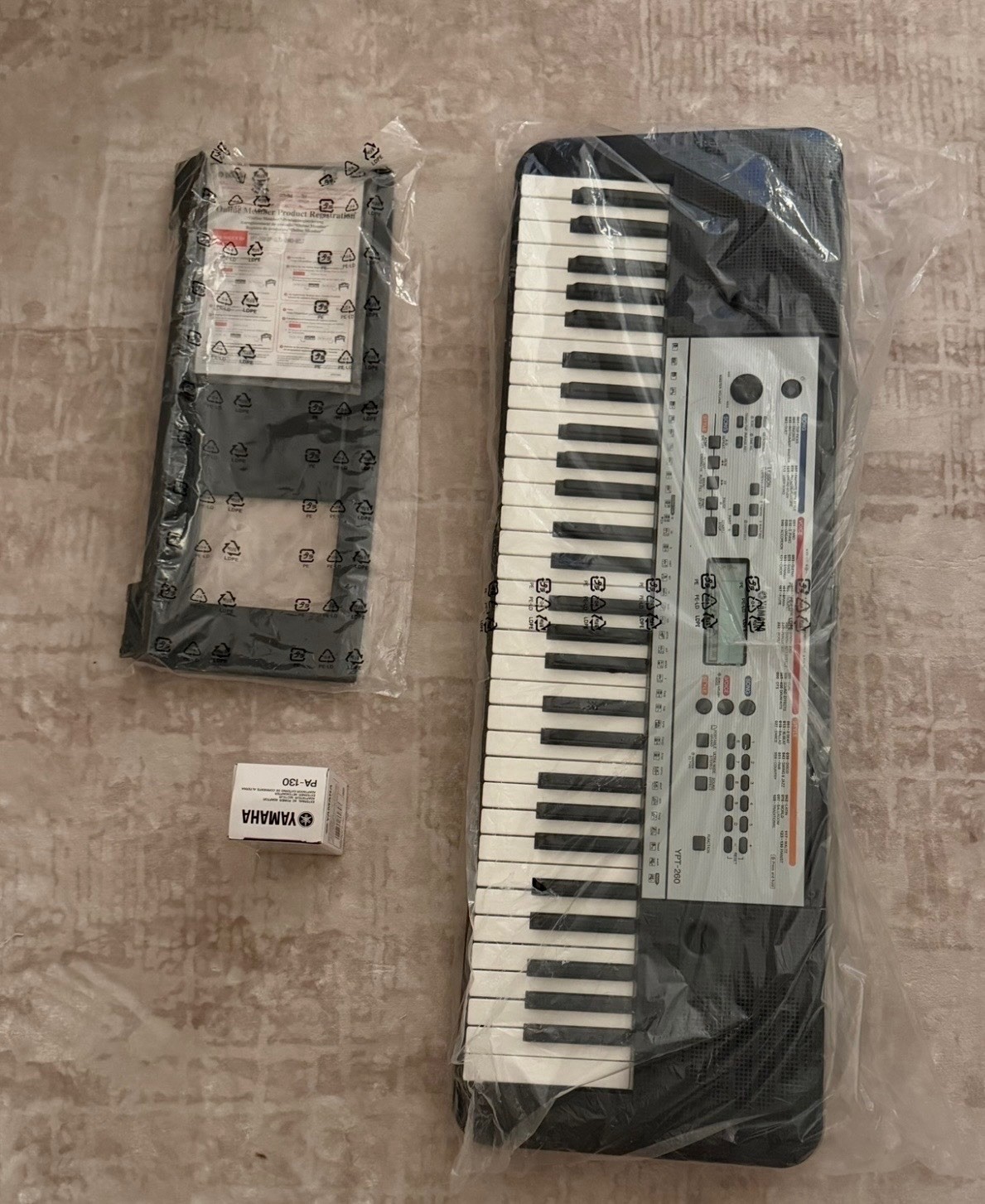 Yamaha YPT-260 61-Key Portable Keyboard – Open Box, Never Used