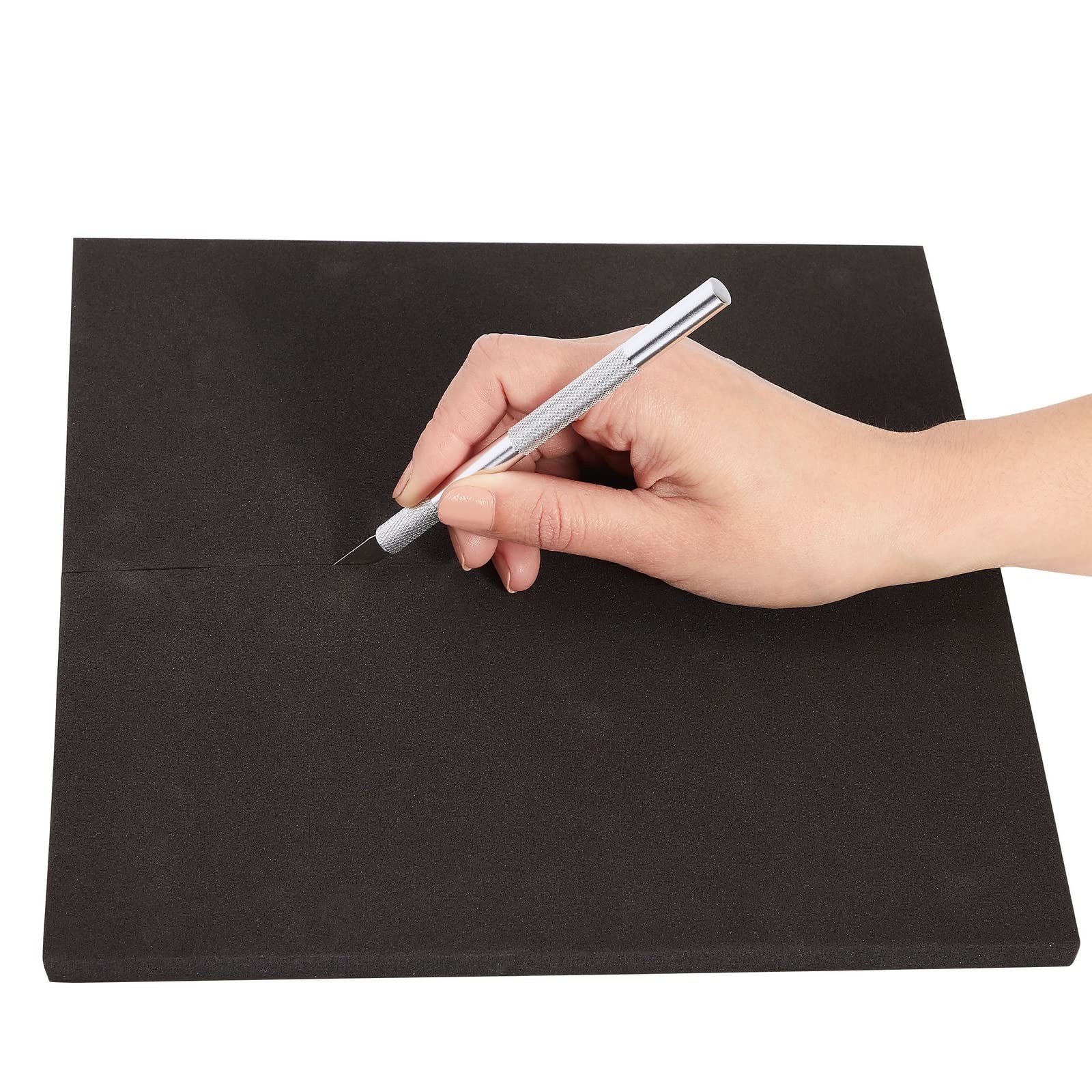 Bright Creations Black Dense Foam Squares - 10-Pack, 9.6 x 9.6 In, 3mm Thick ...