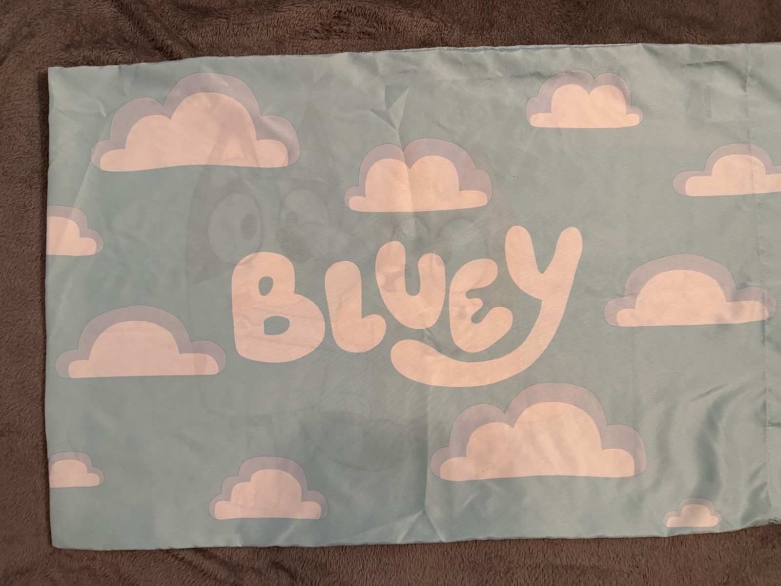 Bluey One Standard Size Pillowcase Bluey Bingo Multicolor