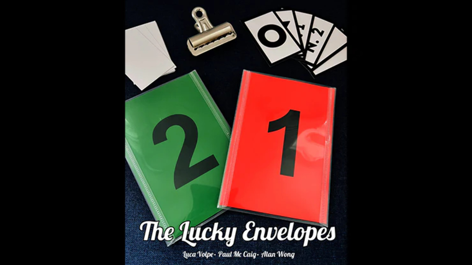 The Lucky Envelopes (Gimmicks and Online Instructions) by Luca Volpe, Paul McCai